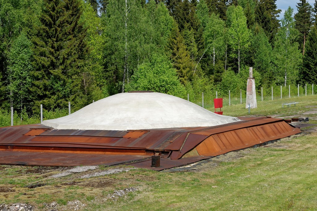 La visite d'une ancienne base de missiles soviétique dans la forêt de Plokstine, au coeur du parc national de Samogitie dans l'ouest de la Lituanie.