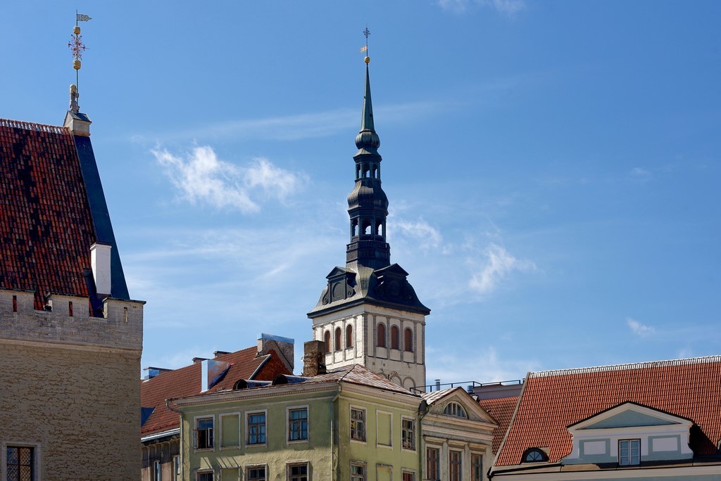 Estonie - Tallinn - Eglise Saint-Olaf