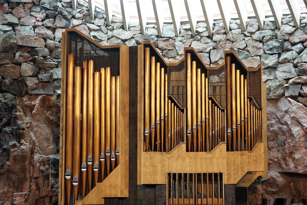 Finlande - Helsinki - L'église dans le Rocher