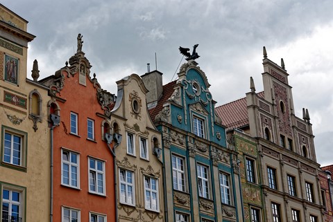 Pologne - Gdansk - Rue Dluga