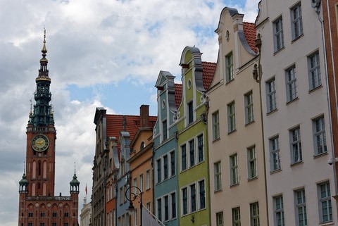 Pologne - Gdansk - Place Dlugi Targ