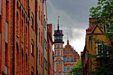 Pologne - Gdansk - Palais de la société de recherche