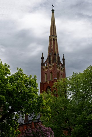 Lettonie - Riga - Eglise Anglicane de Saint Saviour 