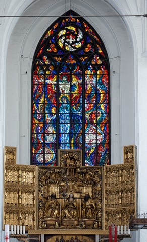 Pologne -  Gdansk - Eglise Sainte Marie