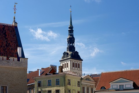 Estonie - Tallinn - Eglise Saint-Olaf