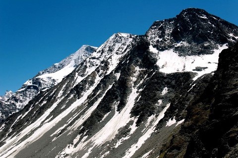 Pigne d'Arolla, vue depuis le col de Riedmatten - 2919 m 